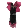 NEWLOOK's new hair band features small beads, red hair bands, bow wigs, princess hair bands (WIg) Item Picture